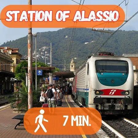 Centre Of Alassio, 2 Steps From The Sea * Alassio