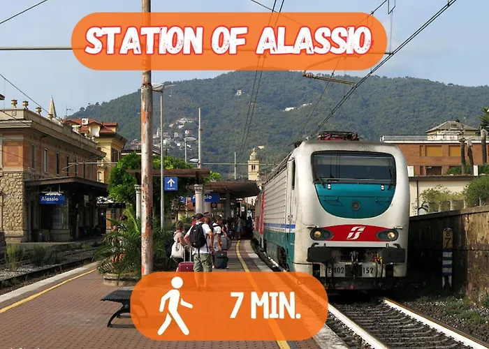 Centre Of Alassio, 2 Steps From The Sea * Alassio